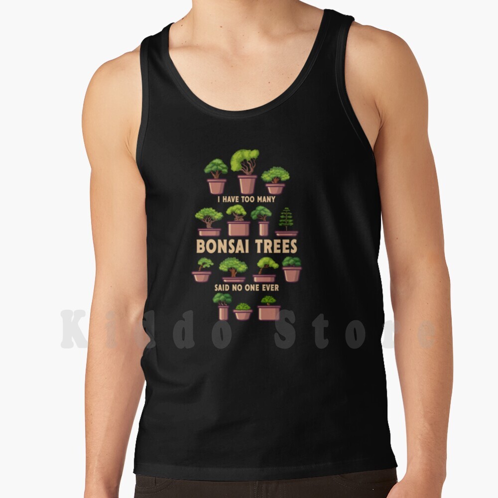 Bonsai Garden In Japan - Bonsai Tree Nature Lover Tank Tops