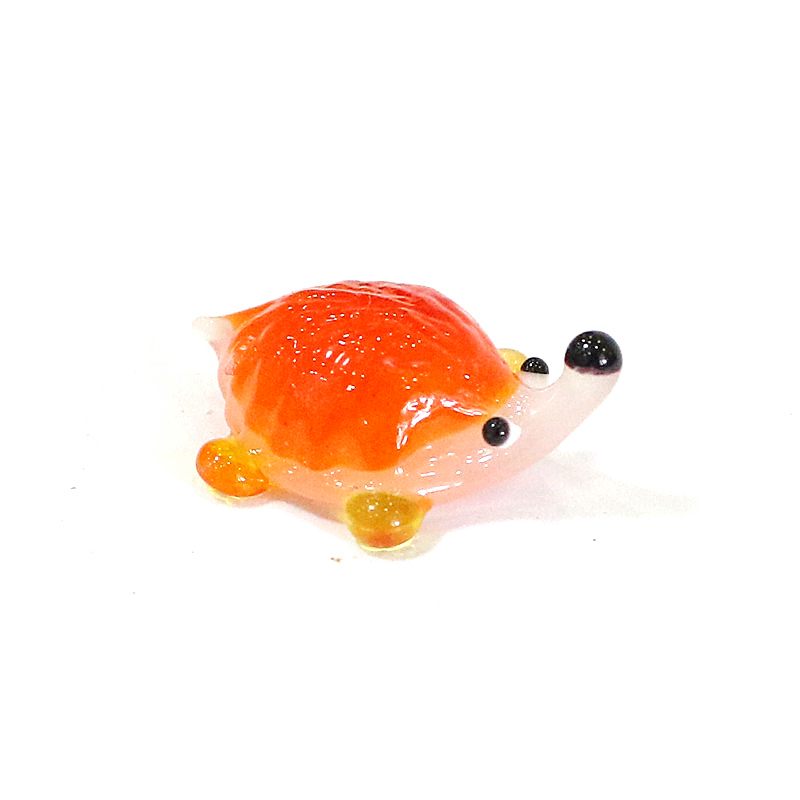 Handmade Mini Glass Hedgehog F – Bonsai Garden In Japan Bewertung und Preis