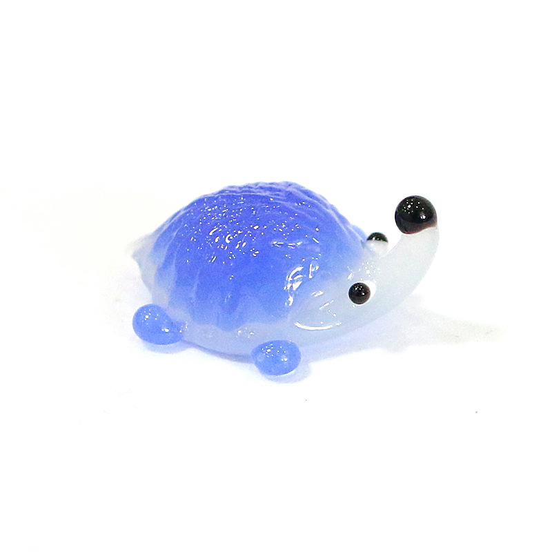 Handmade Mini Glass Hedgehog F – Bonsai Garden In Japan Bewertung und Preis
