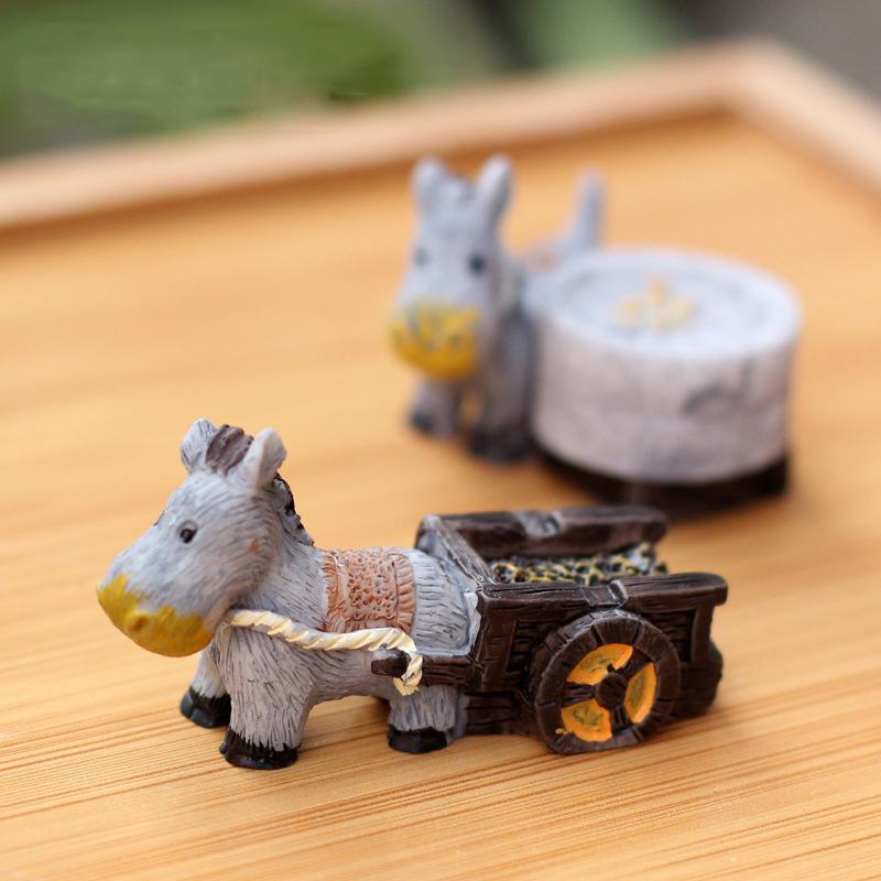 Animal Figurines Mini Donkey P – Bonsai Garden In Japan Bewertung und Preis