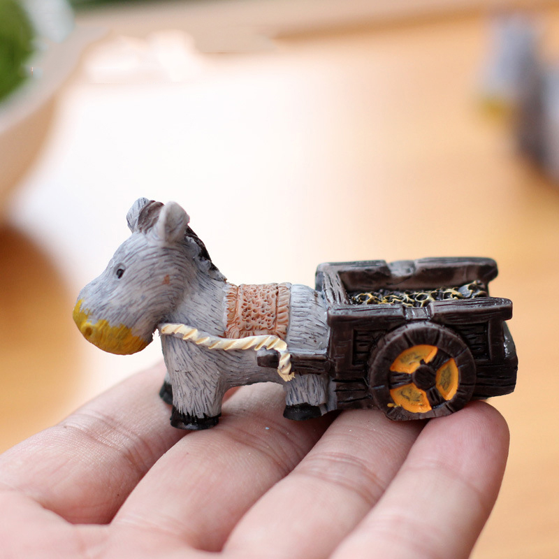 Animal Figurines Mini Donkey P – Bonsai Garden In Japan Bewertung und Preis