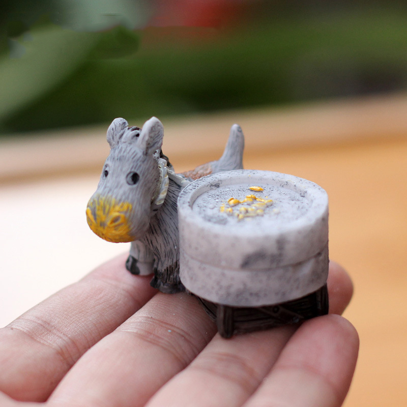 Animal Figurines Mini Donkey P – Bonsai Garden In Japan Bewertung und Preis