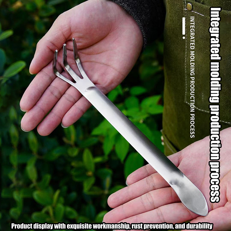1Pc Stainless Steel Root Rake  – Bonsai Garden Tools Bewertung und Preis