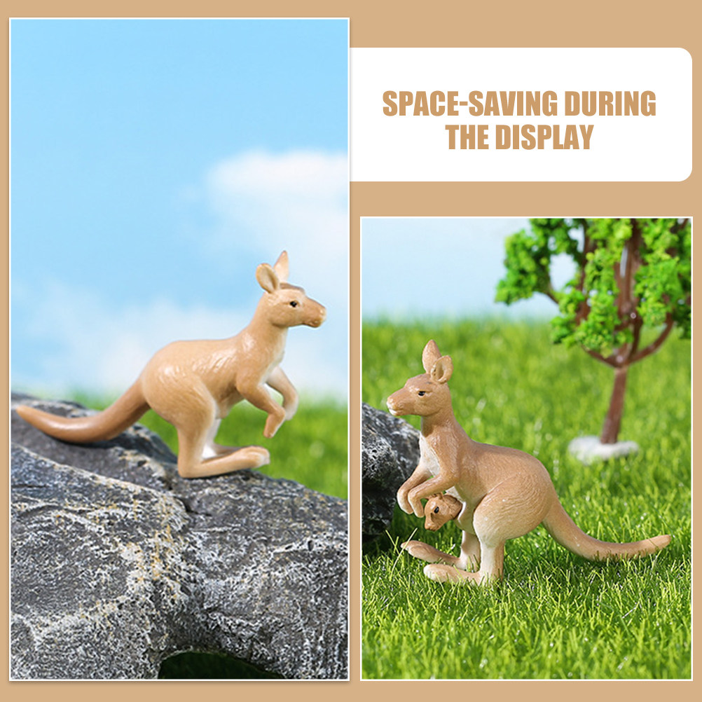 4Pcs Mini Kangaroo Ornament Mi – Bonsai Garden Mini Bewertung und Preis