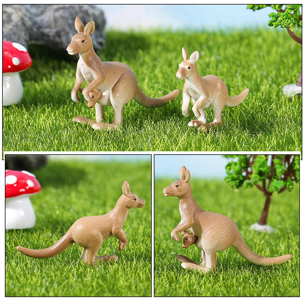 4Pcs Mini Kangaroo Ornament Mi – Bonsai Garden Mini Bewertung und Preis