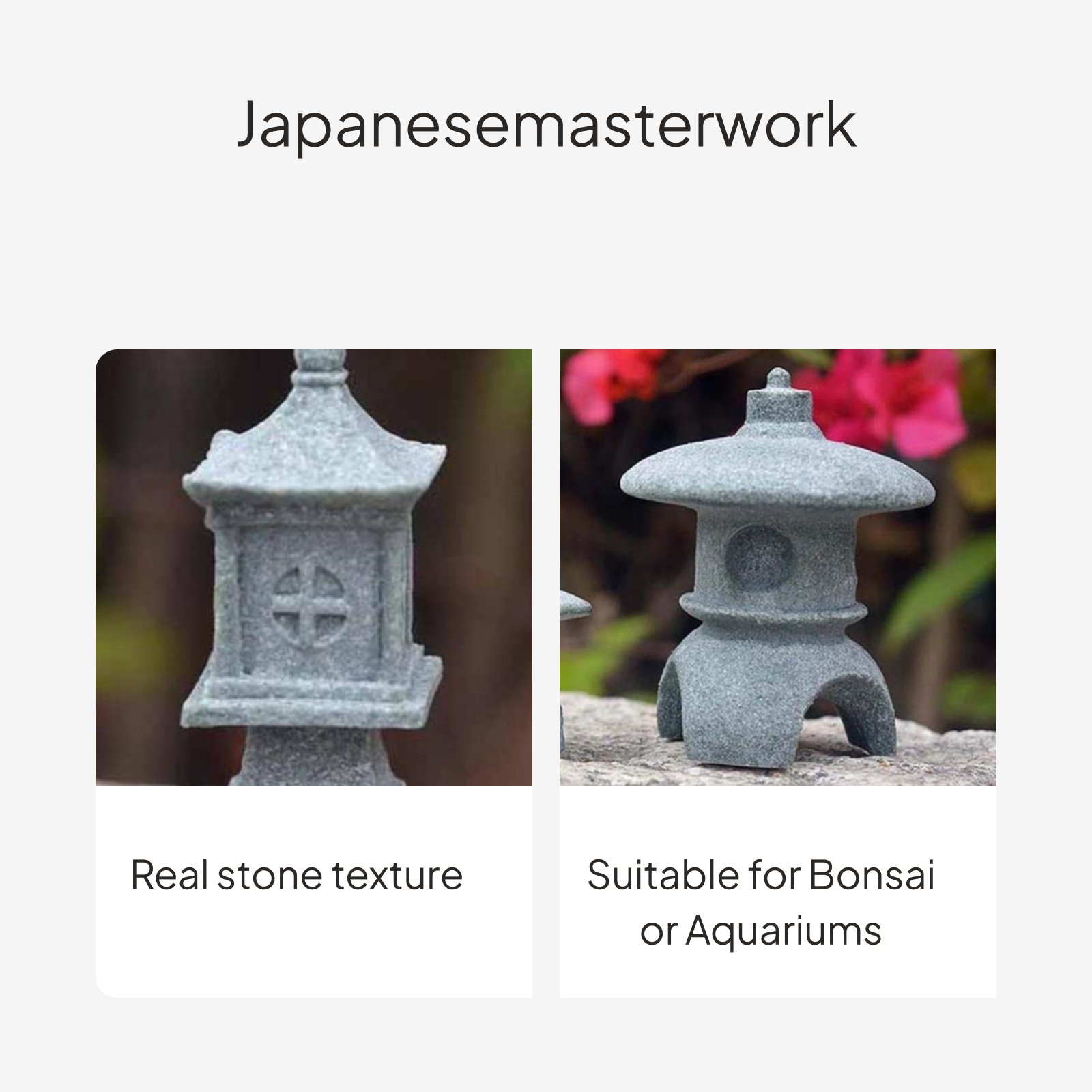 Japanese Sandstone Lantern Gar – Bonsai Garden In Japan Bewertung und Preis