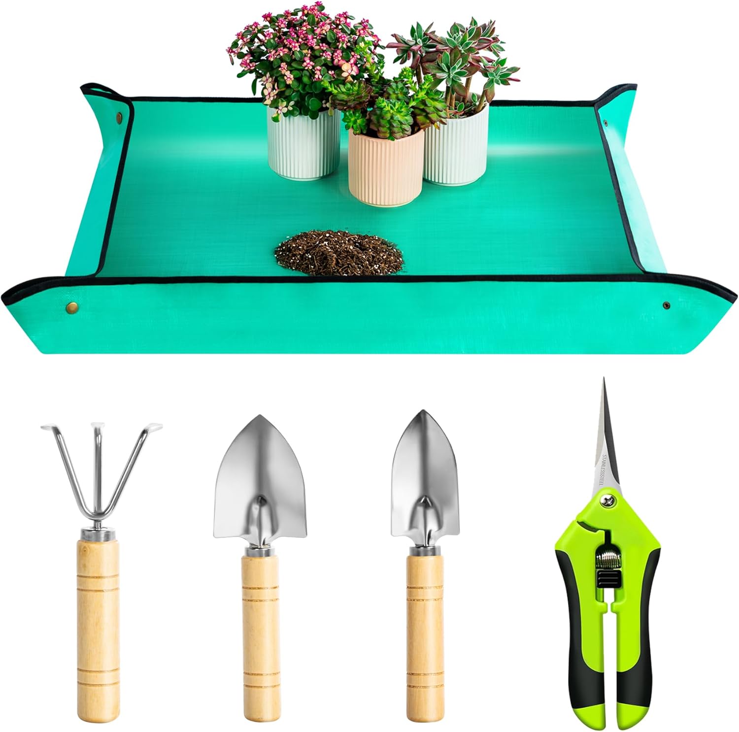 5Pcs Succulent Tools Set with  – Bonsai Garden Mini Bewertung und Preis