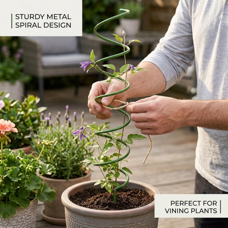 Tomato Twist Stake Climbing Pl – Bonsai Garden Tools Bewertung und Preis