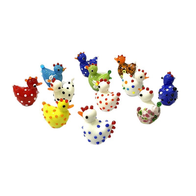 2PCS Handmade Cute Glass Chick – Bonsai Garden In Japan Bewertung und Preis