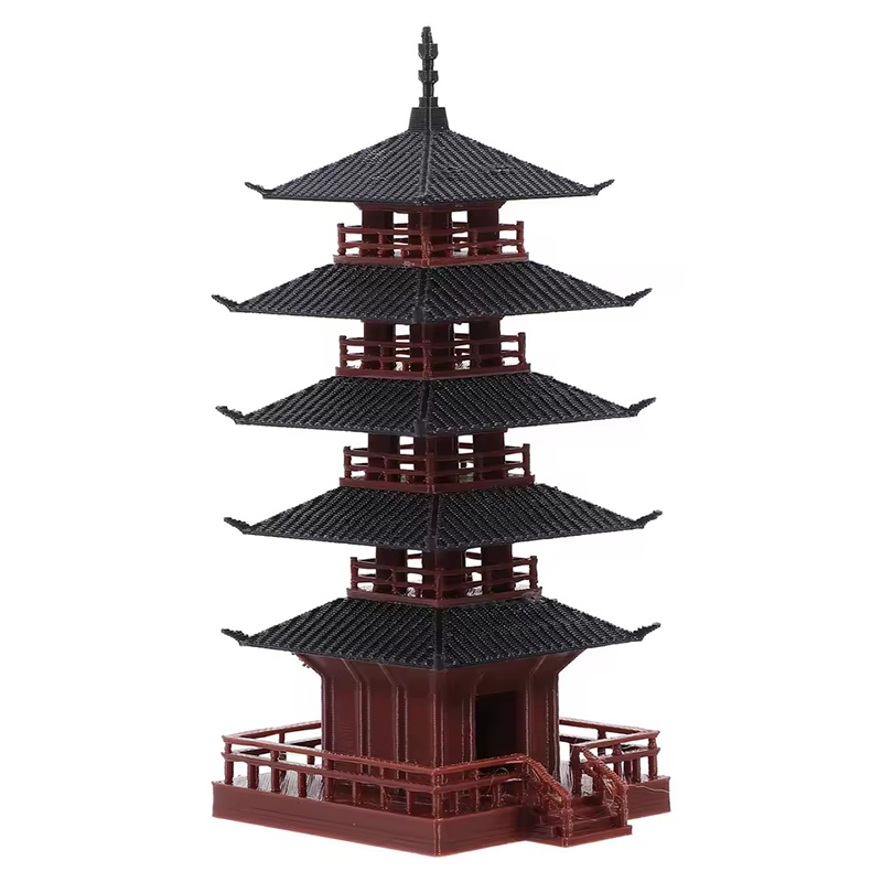 🛒1Pc Mini Pagoda Statue Chines – Bonsai Garden Mini Bewertung und Preis