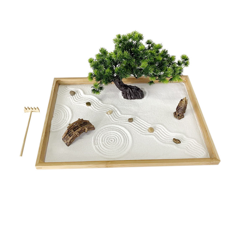 Japanese Zen Garden for Desk W – Bonsai Zen Garden Kit Bewertung und Preis