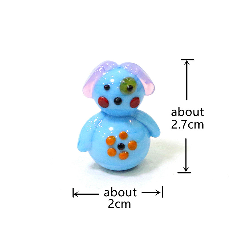 Cute Handmade Mini Glass Dog F – Bonsai Garden In Japan Bewertung und Preis