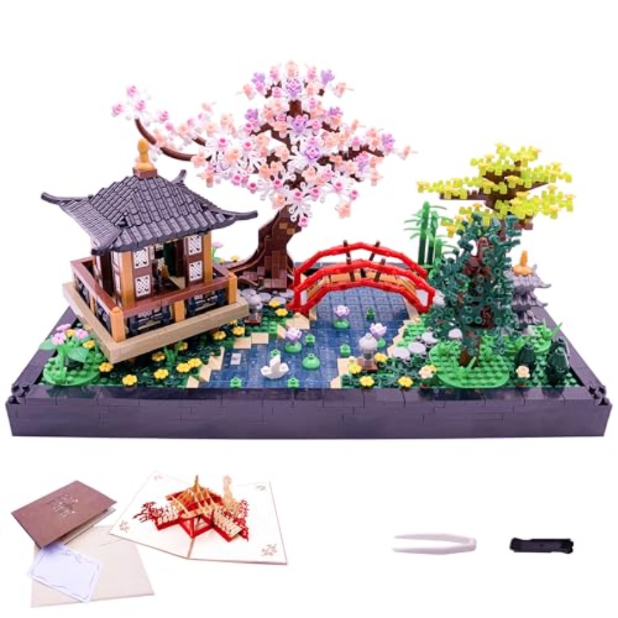 Micro Building Blocks Sets Chi – Bonsai Zen Garden Lego Bewertung und Preis