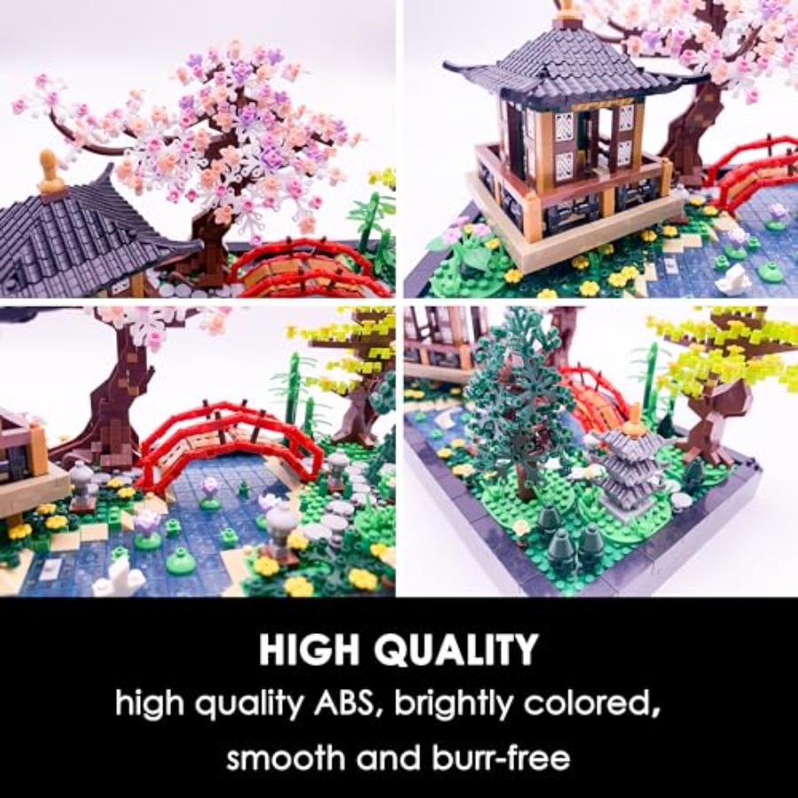 Micro Building Blocks Sets Chi – Bonsai Zen Garden Lego Bewertung und Preis