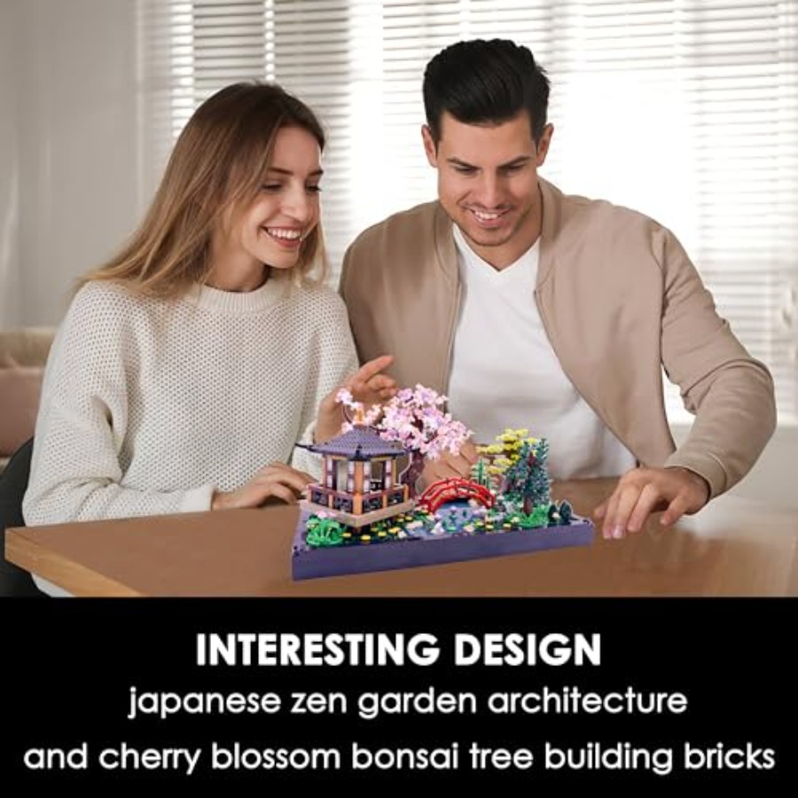 Micro Building Blocks Sets Chi – Bonsai Zen Garden Lego Bewertung und Preis